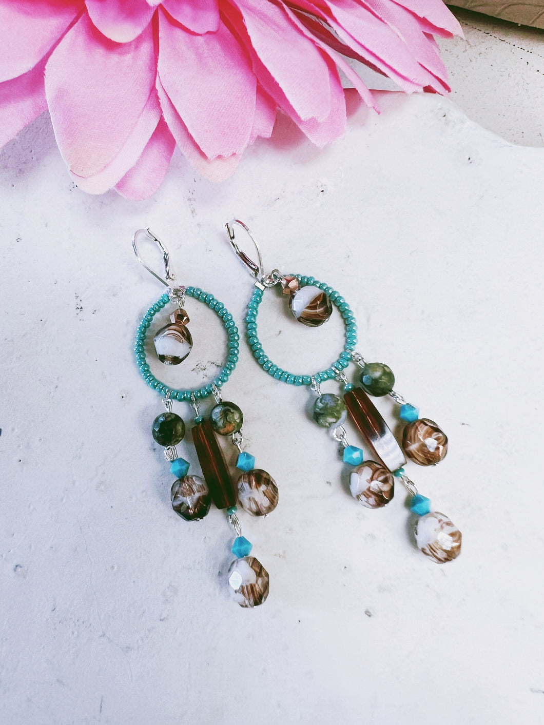 Boho Multi Chandelier Earrings!
