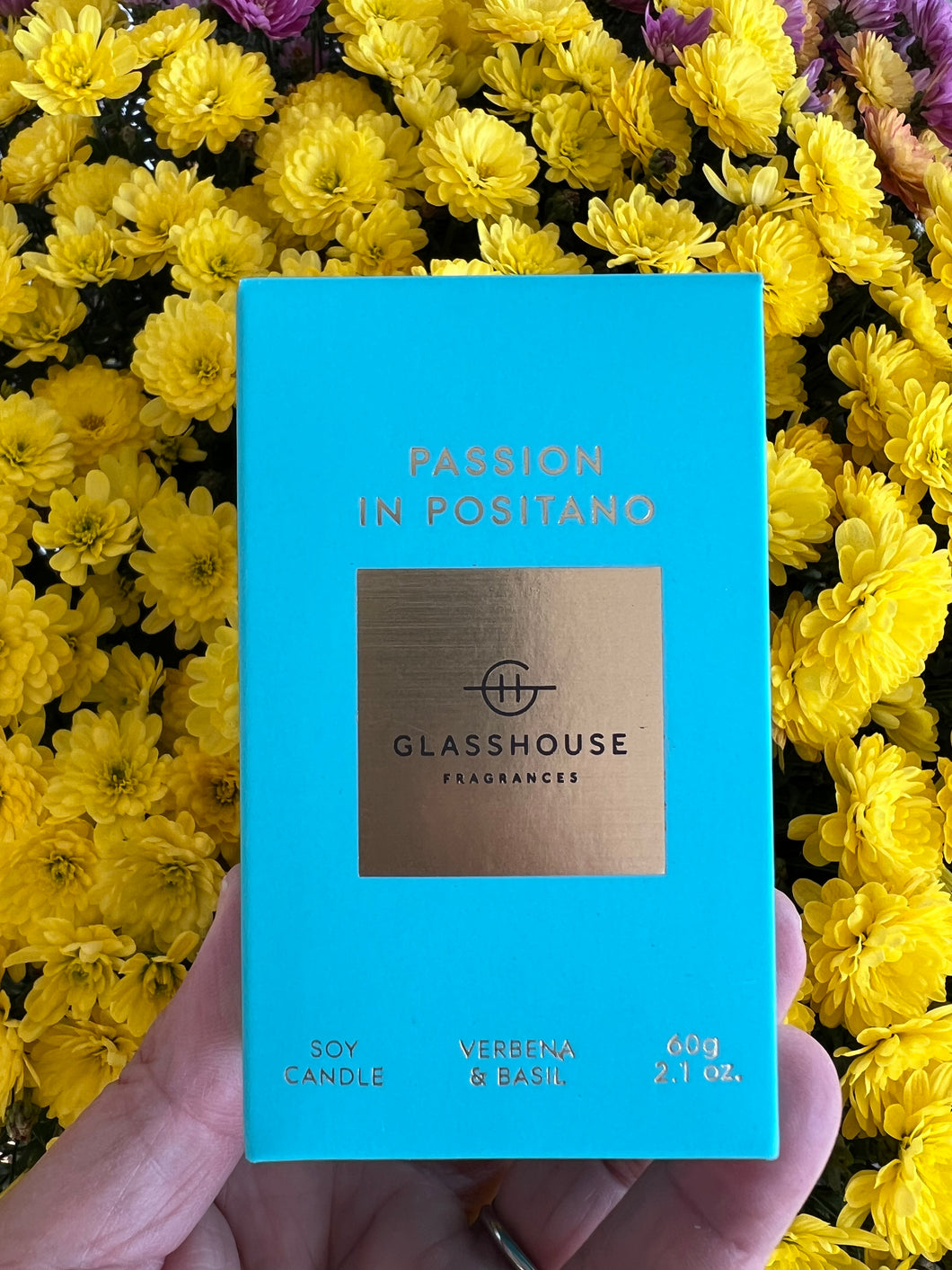 Passion In Positano Mini Candle By Glasshouse Fragrances!