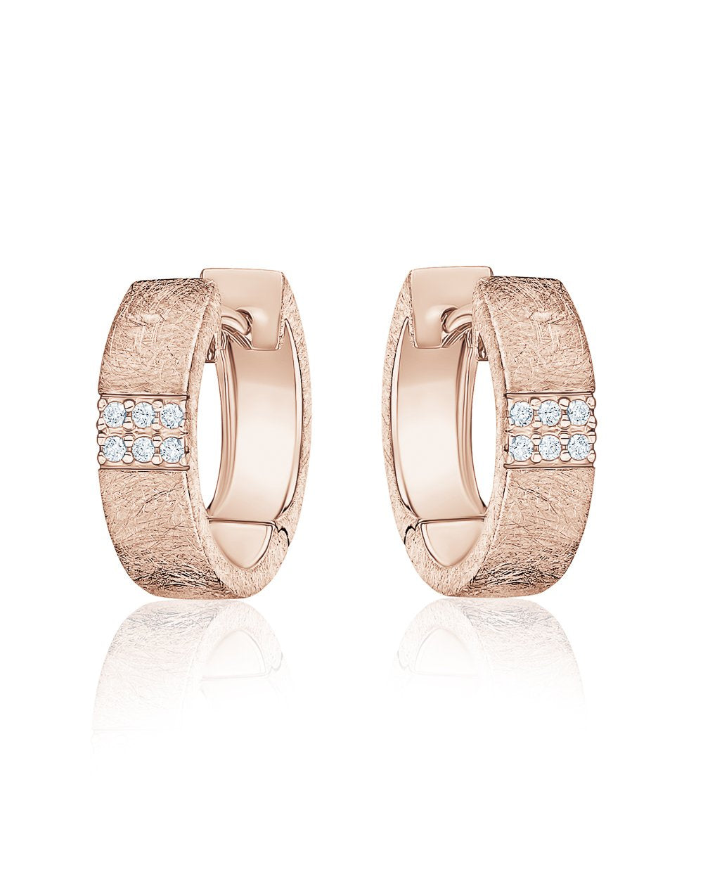 Gorgeous Rose Gold Huggies!