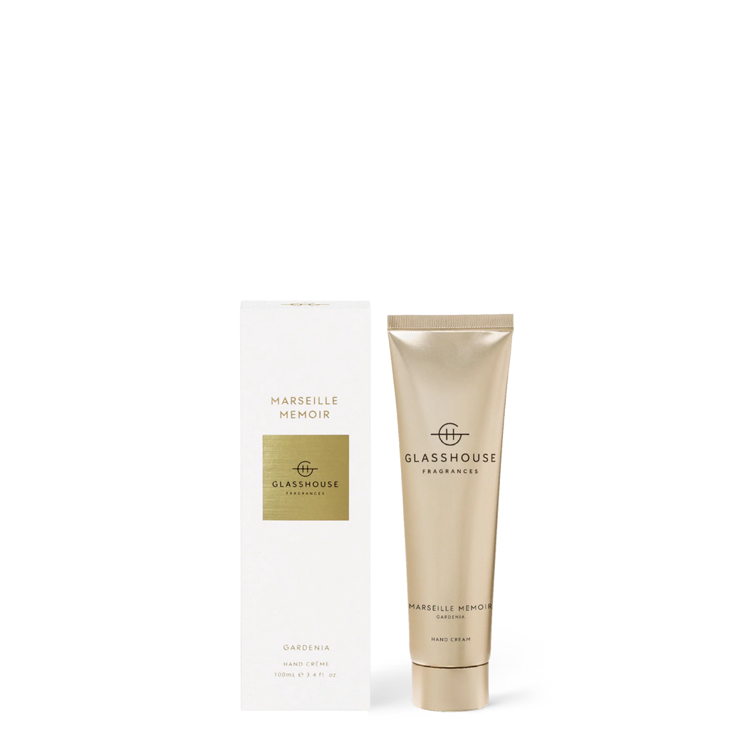 Marseille Memoir Hand Cream By Glasshouse Fragrances!