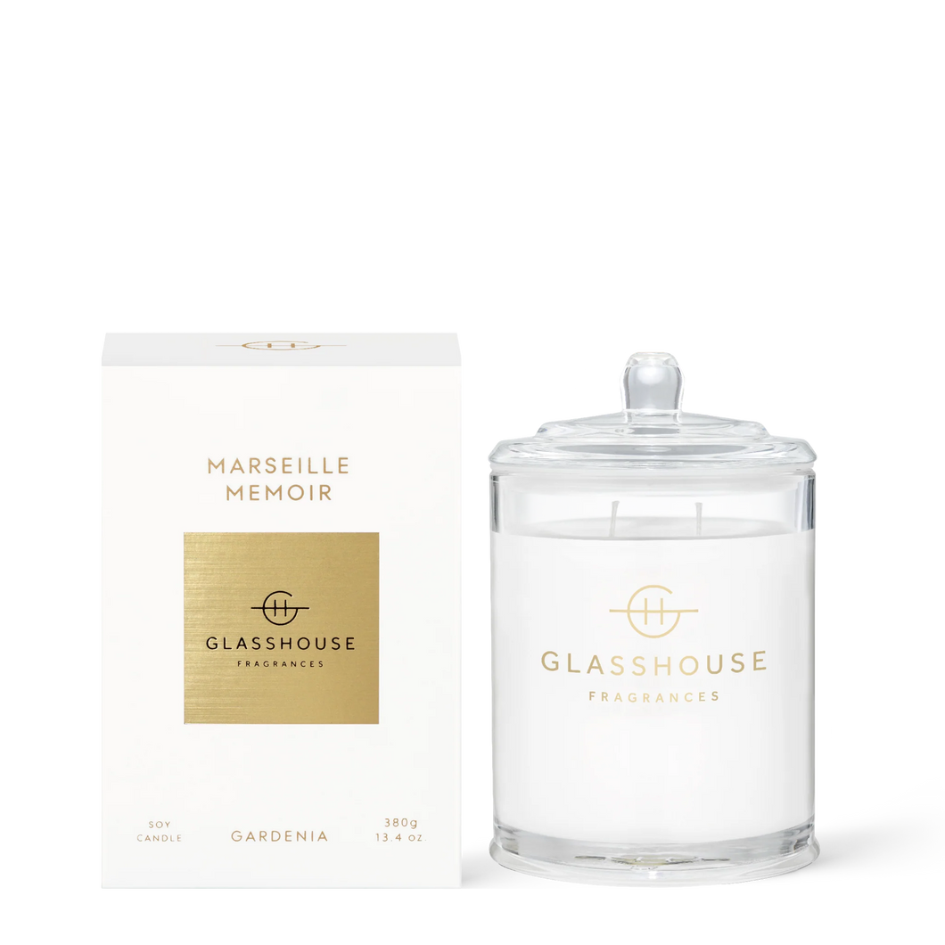Marseille Memoir Candle By Glasshouse Fragrances!