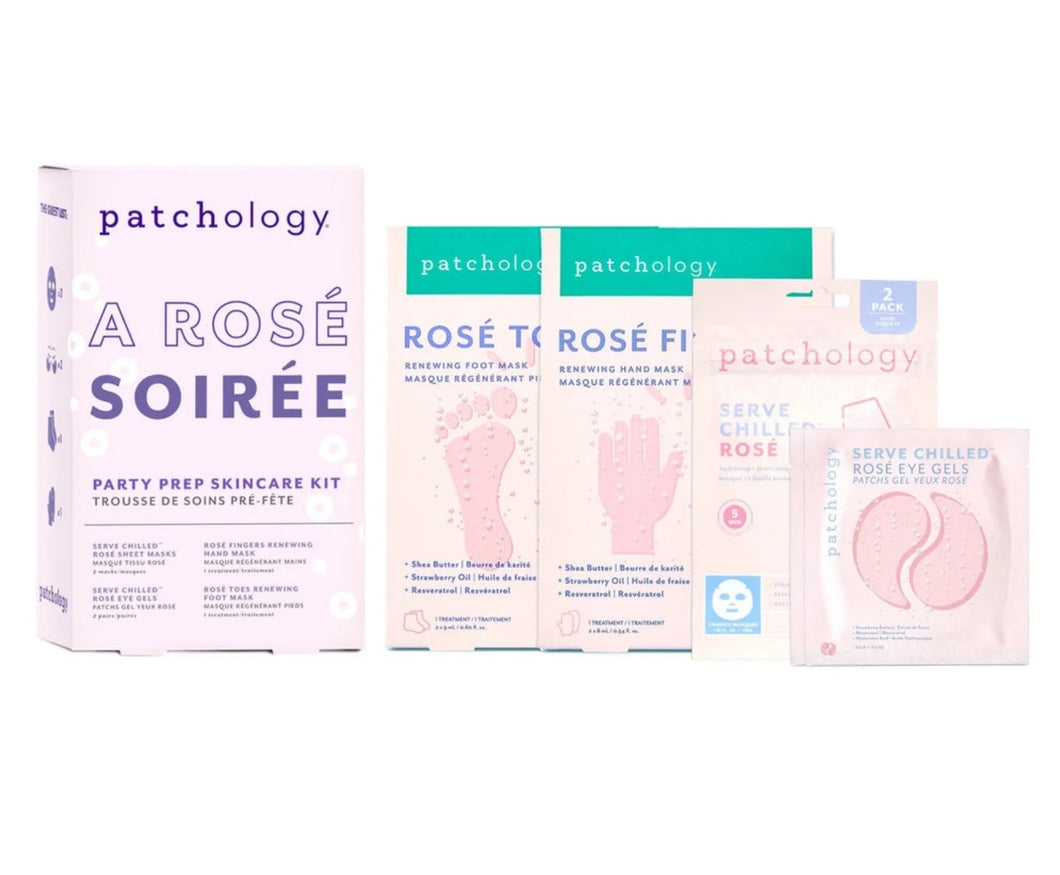 A Rosé Soiree Kit By Patchology!