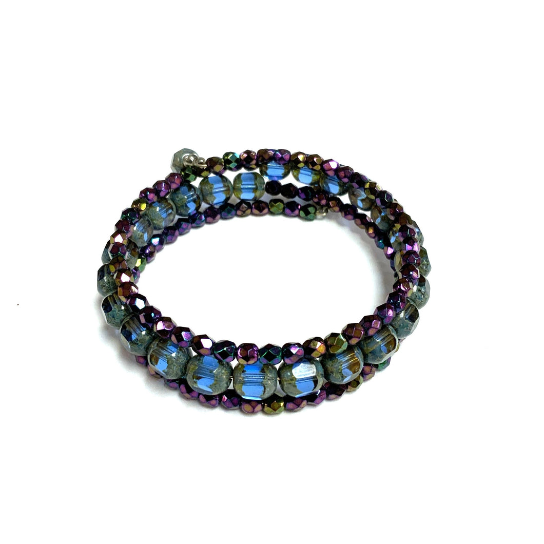 Three Layered Coil Bracelet!