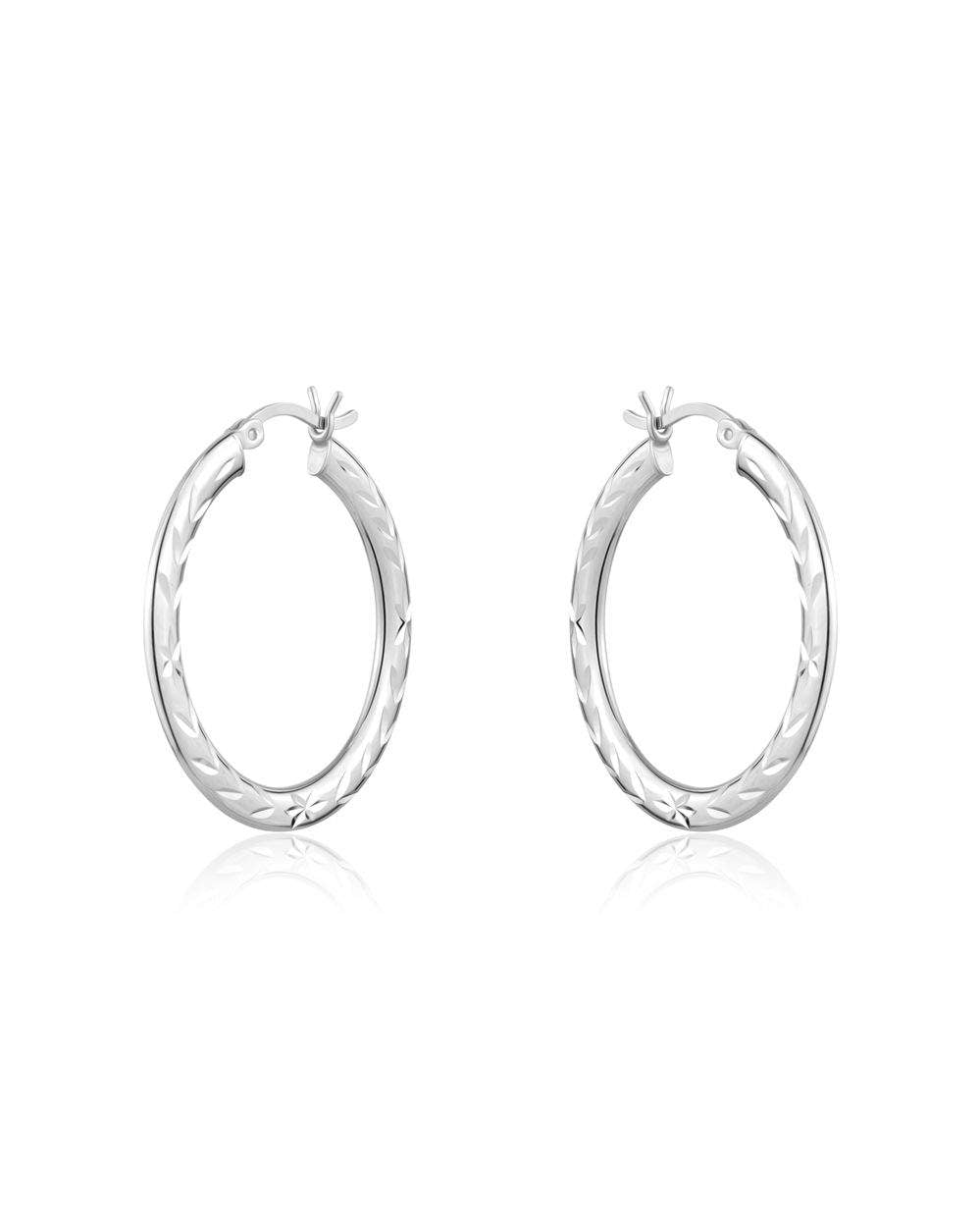 Sterling Silver Hoops!