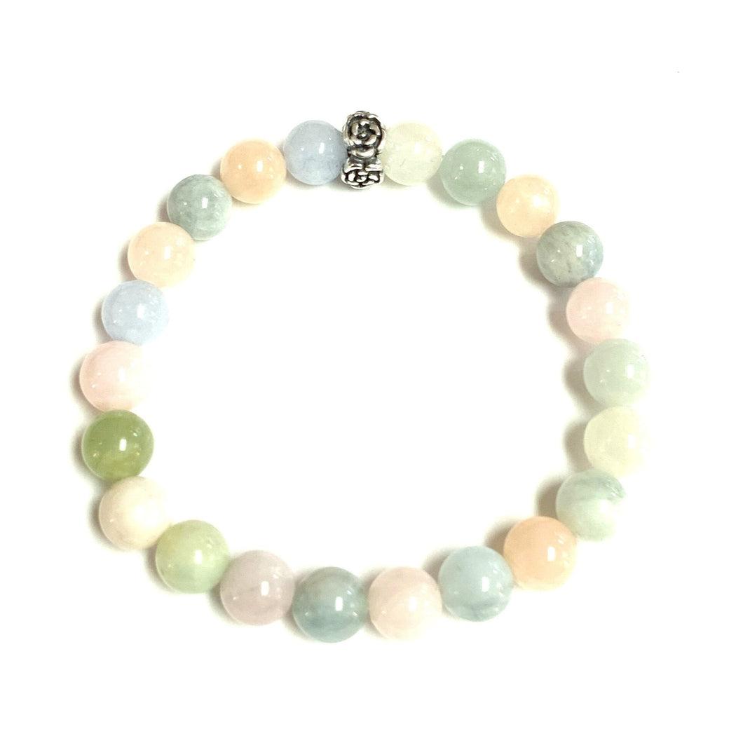BZen Morganite & Sterling Silver Bracelet!