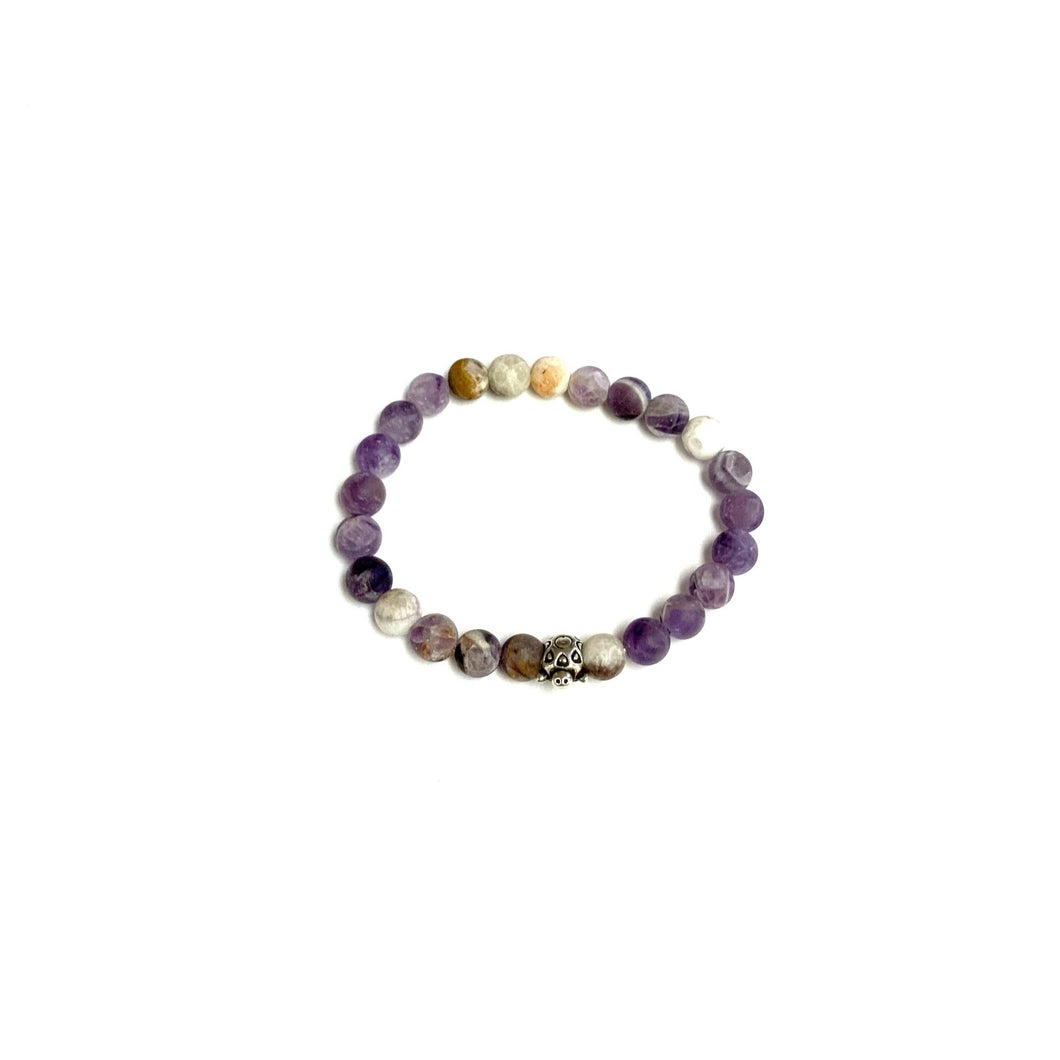 BZen Frosted Amethyst and Turtle Bracelet!