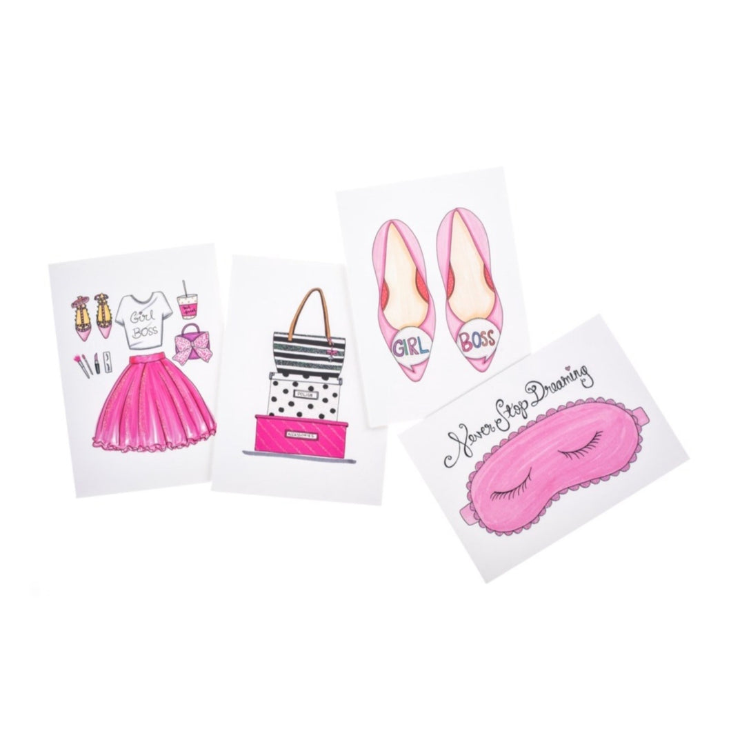 Girl Boss Notecards & Envelopes!