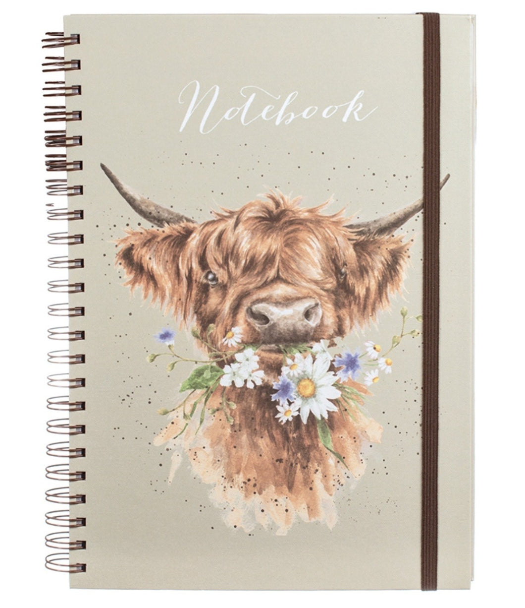 Daisy Cow Large Notebook By Wrendale!