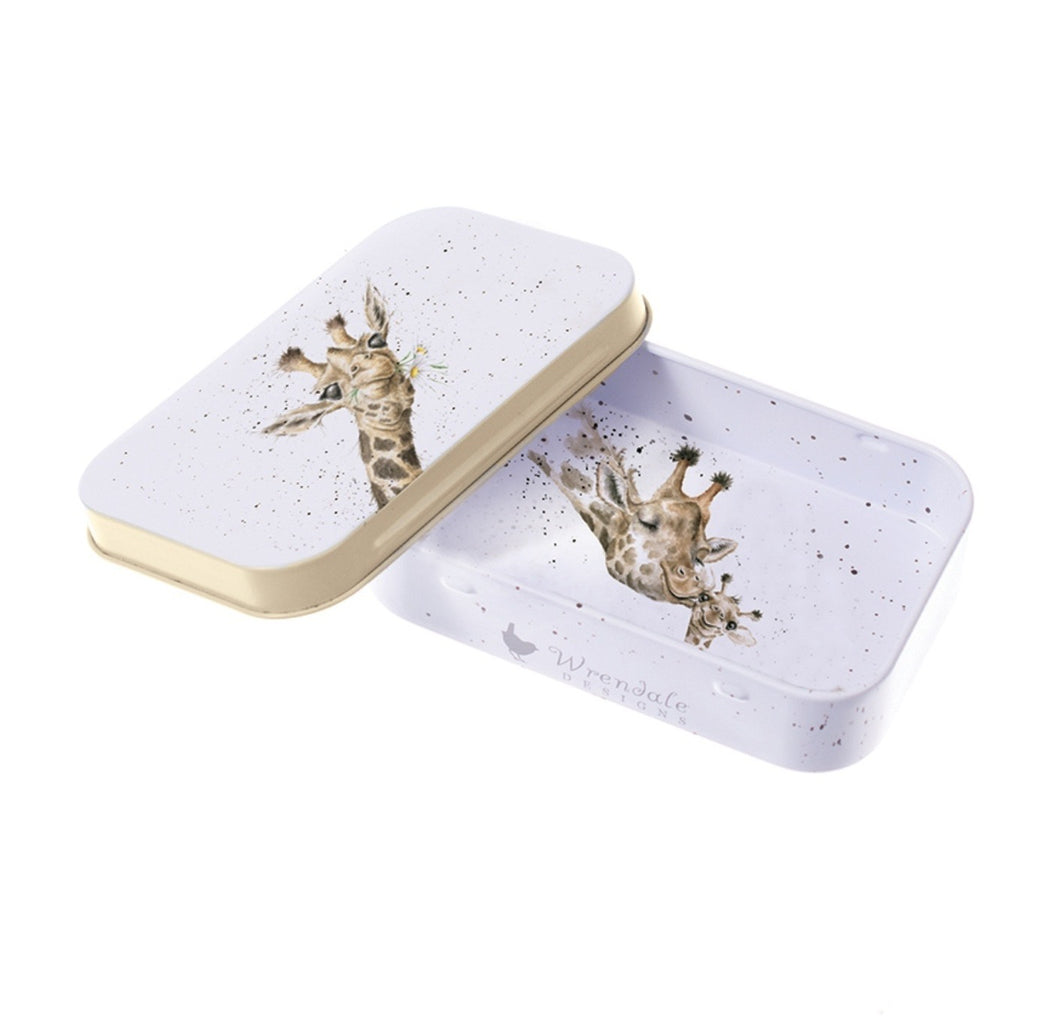 Flowers Giraffe Mini Tin!