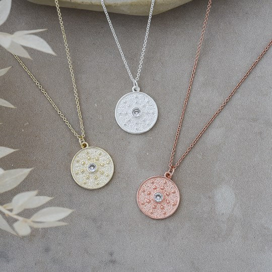 Lone Medallion Necklace!