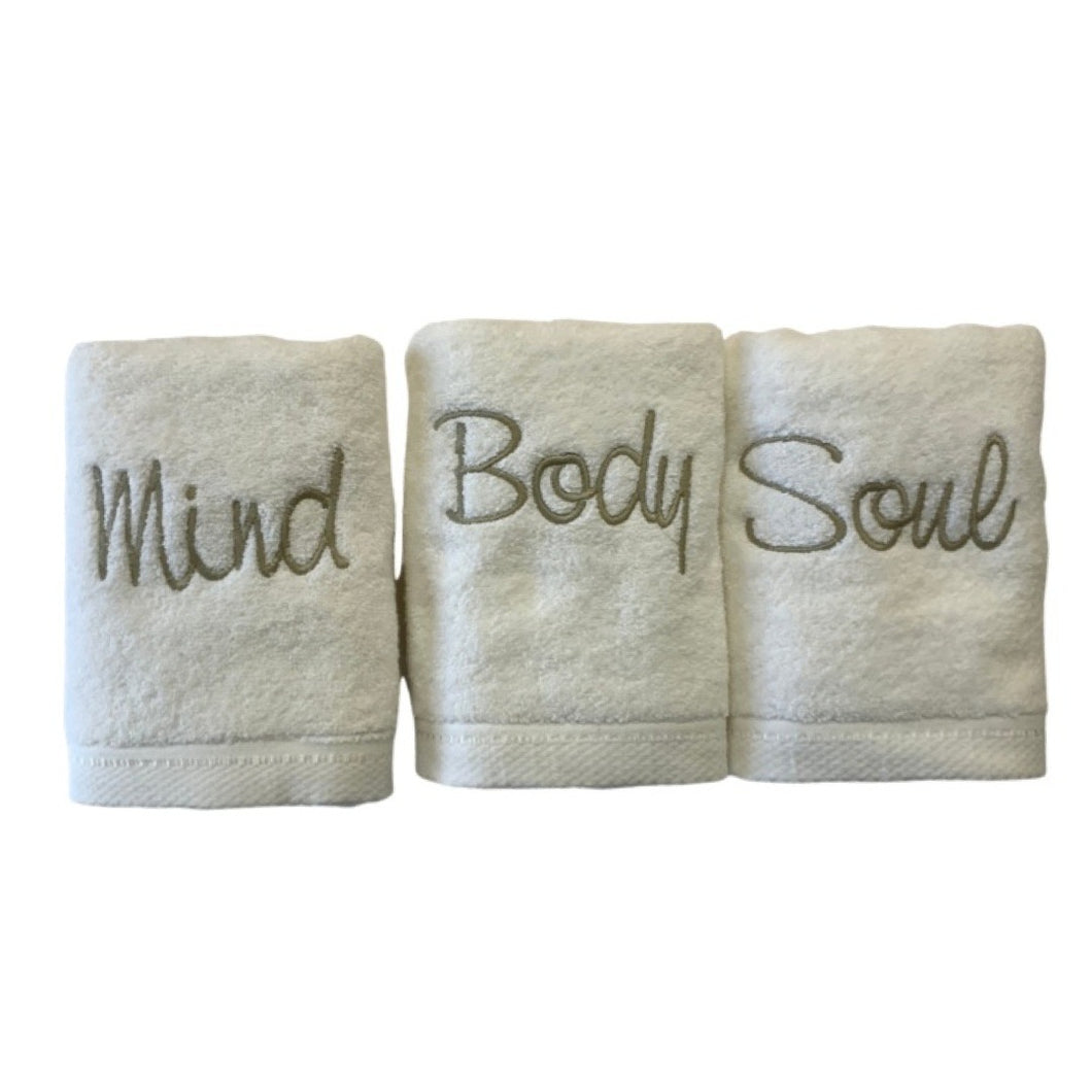 Mind Body & Soul Luxury Towel Set!