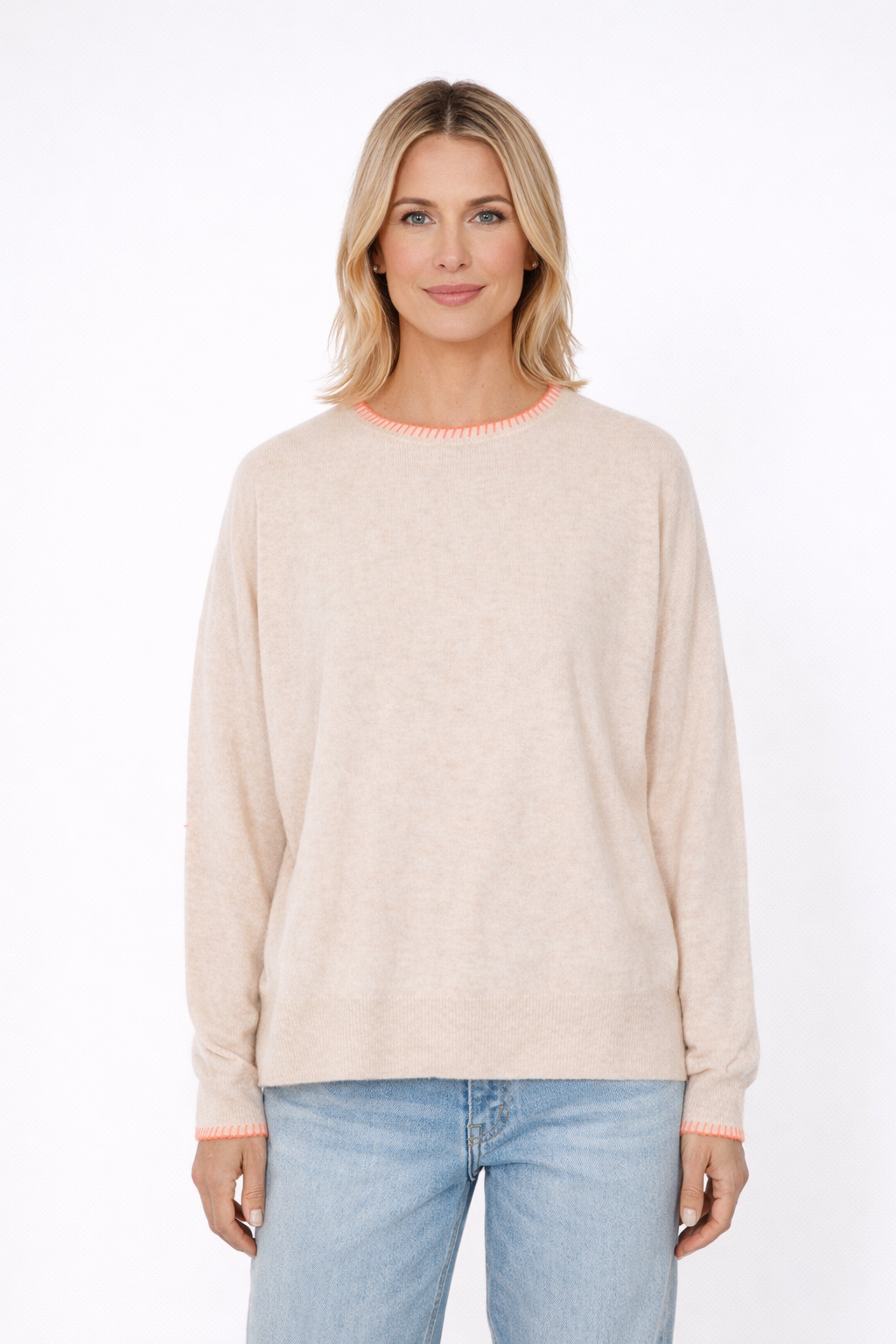 Charlie Sweater By NotShy Cashmere Two Colours