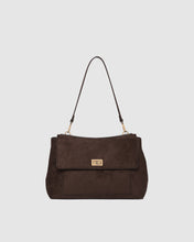 Arden Faux Suede Shoulder Bag By Louenhide In Two Colours