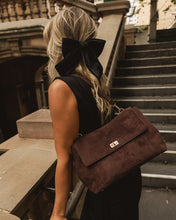 Arden Faux Suede Shoulder Bag By Louenhide In Two Colours