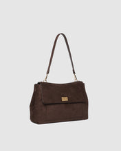 Arden Faux Suede Shoulder Bag By Louenhide In Two Colours