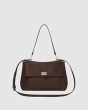 Arden Faux Suede Shoulder Bag By Louenhide In Two Colours