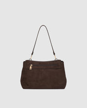 Arden Faux Suede Shoulder Bag By Louenhide In Two Colours