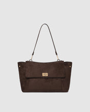 Arden Faux Suede Shoulder Bag By Louenhide In Two Colours