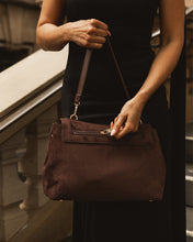 Arden Faux Suede Shoulder Bag By Louenhide In Two Colours
