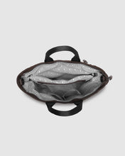 Bronx Nylon Backpack In Chocolate By Louenhide