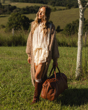 Cooper Travel Bag In Cognac By Louenhide