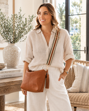 Daisy Stripe Crossbody Bag!  Three Colours   ***Best Selling Style***