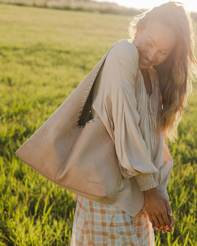 Hailey Suede Faux Suede Shoulder Bag *Two Colours*