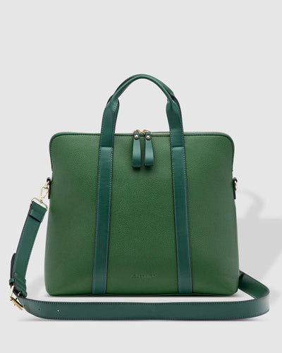 Rhodes Laptop Bag In Green!