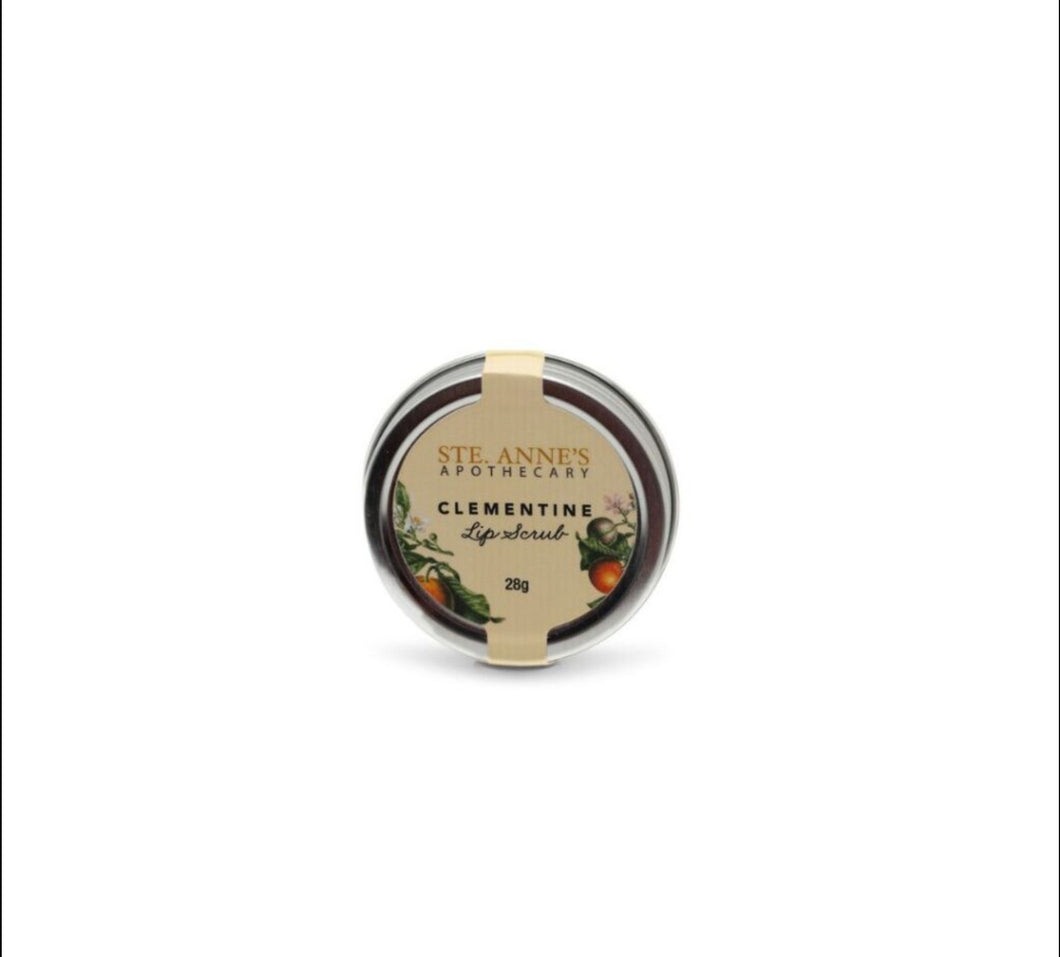 Clementine Lip Scrub By St. Anne’s Spa!