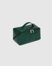 Mary Cosmetic Bag In Forest Green!