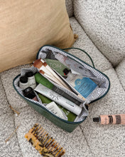 Mary Cosmetic Bag In Forest Green!
