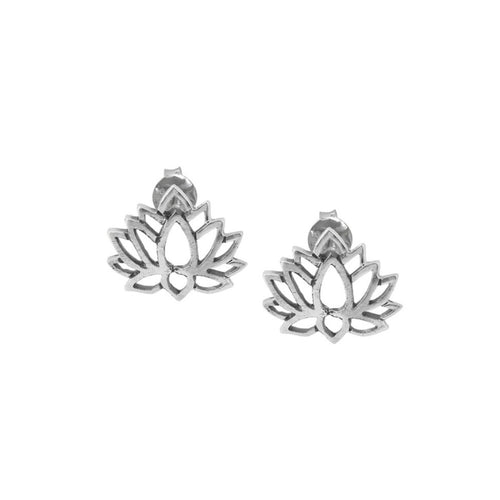 Lotus Flower Stud Earrings!