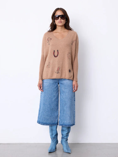 NOTSHY Josephine V-neck Sweater!