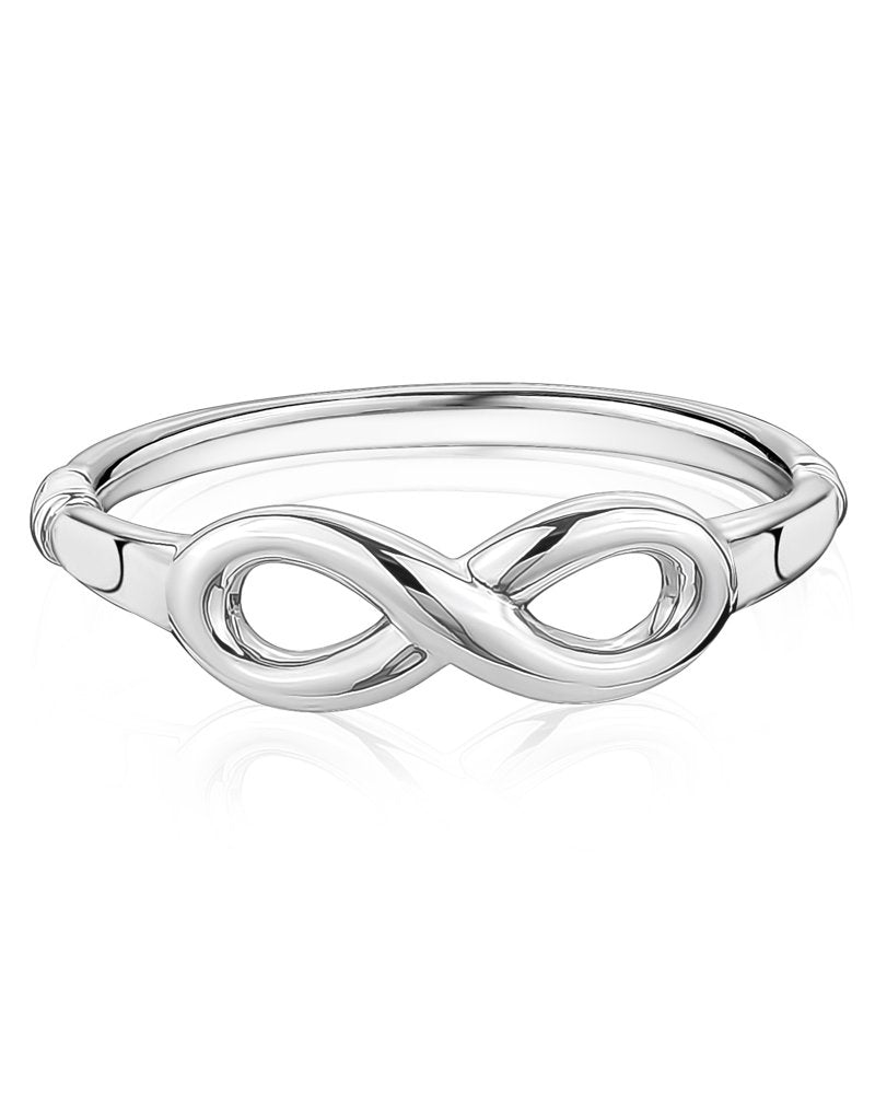 Sterling Silver Infinity Bangle!