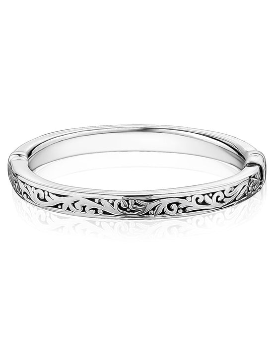 Sterling Silver Paisley Bangle!  **Best Seller**