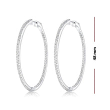 Fabulous Statement Sterling Silver Hoops!