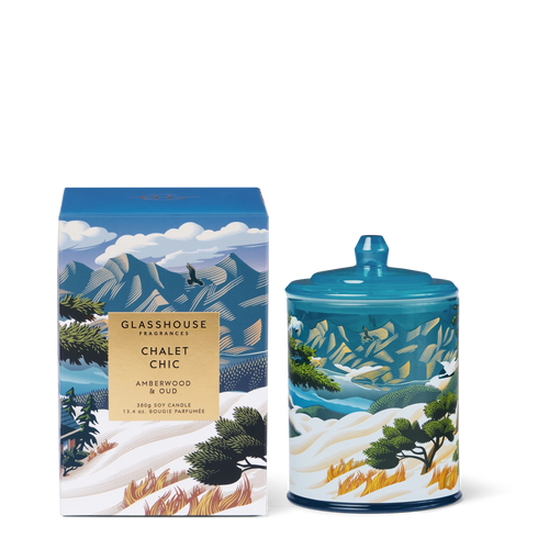 Chalet Chic Candle By Glasshouse Fragrances!