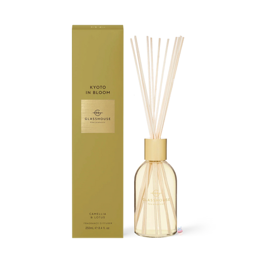 Kyoto In Bloom 250ml Diffuser By Glasshouse Fragrances!