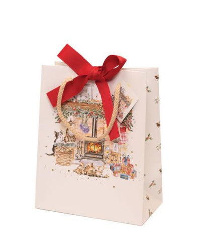 By The Fireside Cat & Dog Gift Bag By Wrendale!