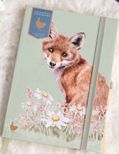 The Waiting Game Fox Signature Stationery Notebook By Wrendale!