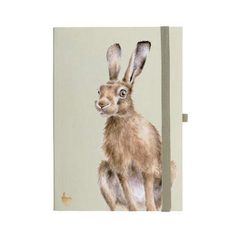 Golden Hour Hare Signature Stationery Notebook By Wrendale!