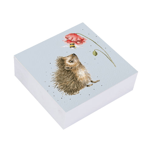 Hedgehog Busy Bee Sticky Notes By Wrendale!