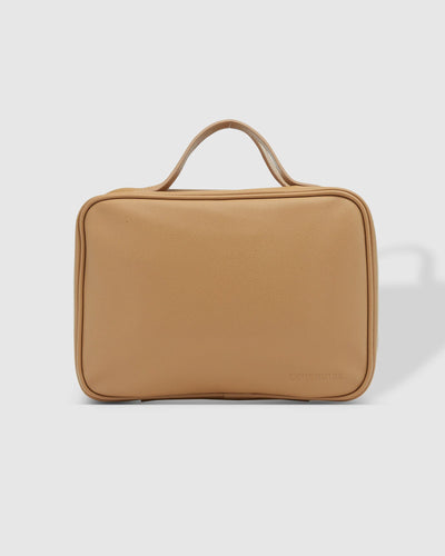 Baby Emma Toiletry Case In Camel!