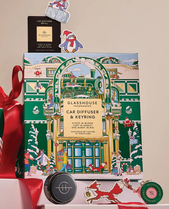 Christmas Car Diffuser Box Set By Glasshouse Fragrances!