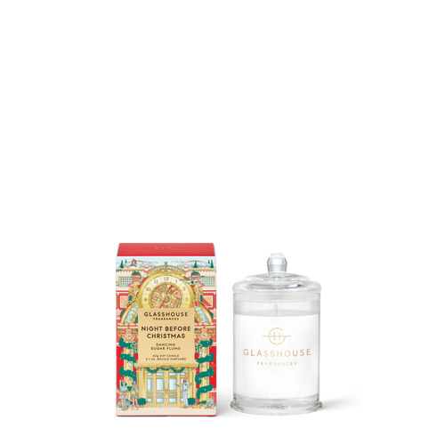 Night Before Christmas Mini Candle By Glasshouse Fragrances!