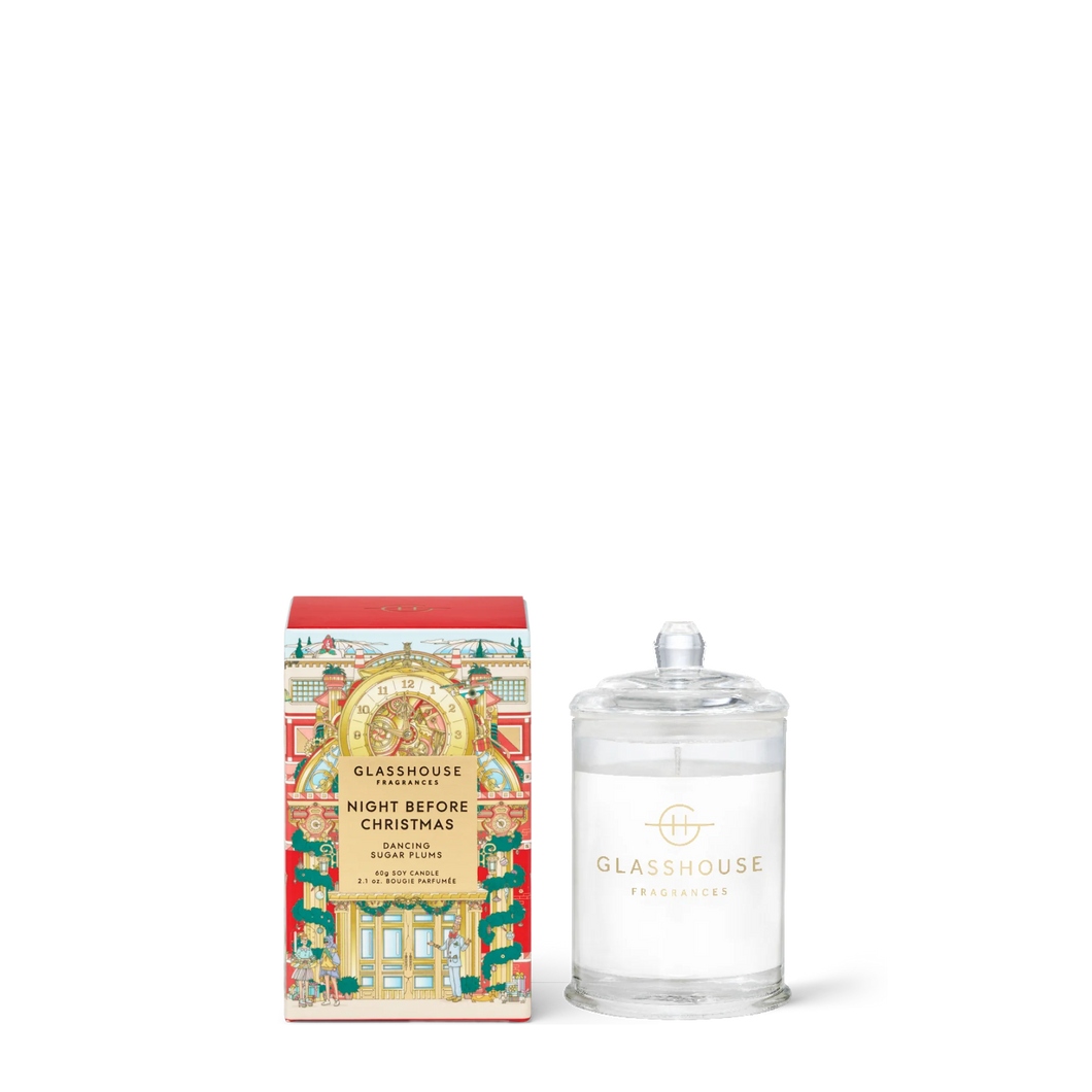 Night Before Christmas Mini Candle By Glasshouse Fragrances!