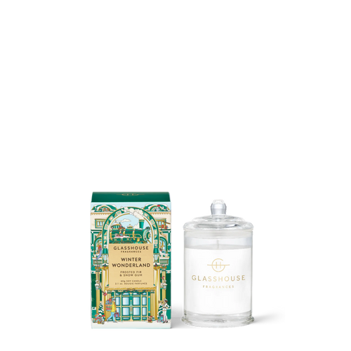 Winter Wonderland Mini Candle By Glasshouse Fragrances!