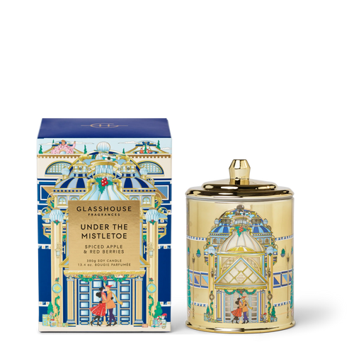 Under The Mistletoe Candle By Glasshouse Fragrances!