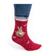 Little Pudding Christmas Socks By Wrendale!