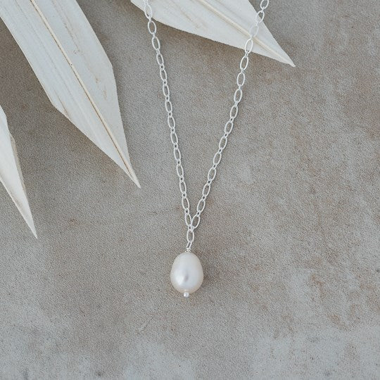 Veda Necklace With Freshwater Pearls!